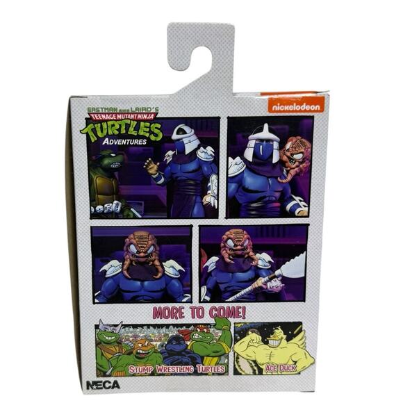 NECA Teenage Mutant Ninja Turtles Adventure Series Shredder Krang Figure TMNT - Picture 3 of 5